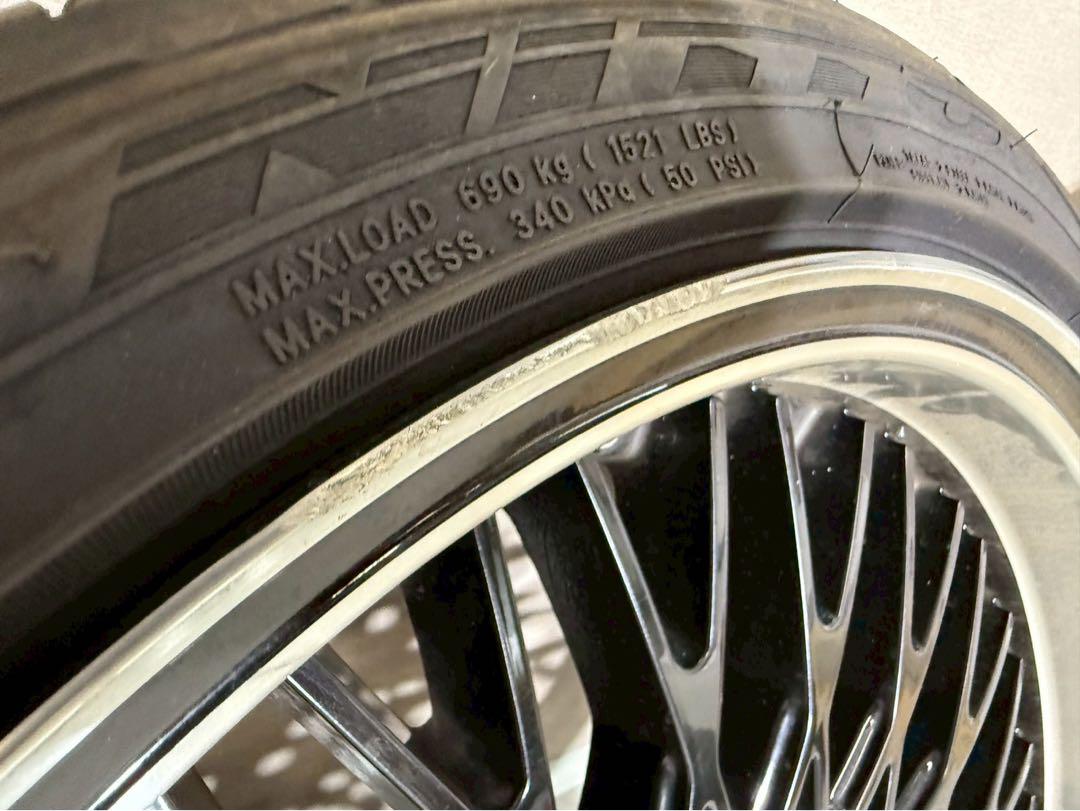 FLEDERMAUS CUERVO40 245/35R20 アルミホイールセット