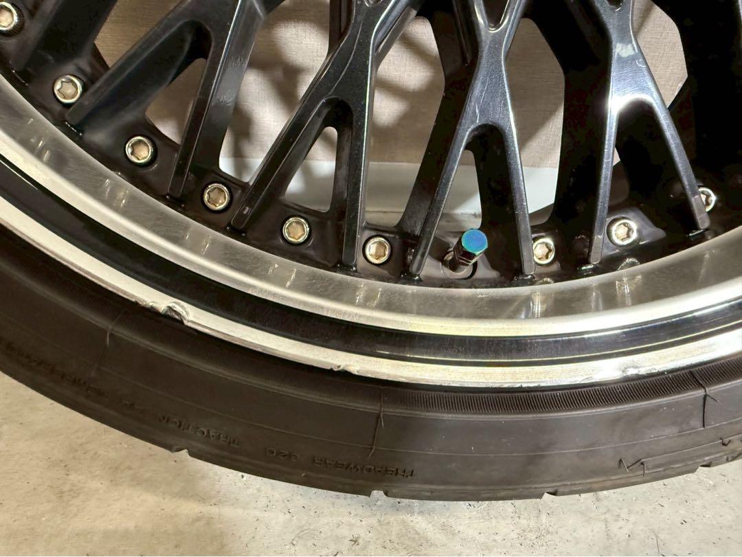 FLEDERMAUS CUERVO40 245/35R20 アルミホイールセット