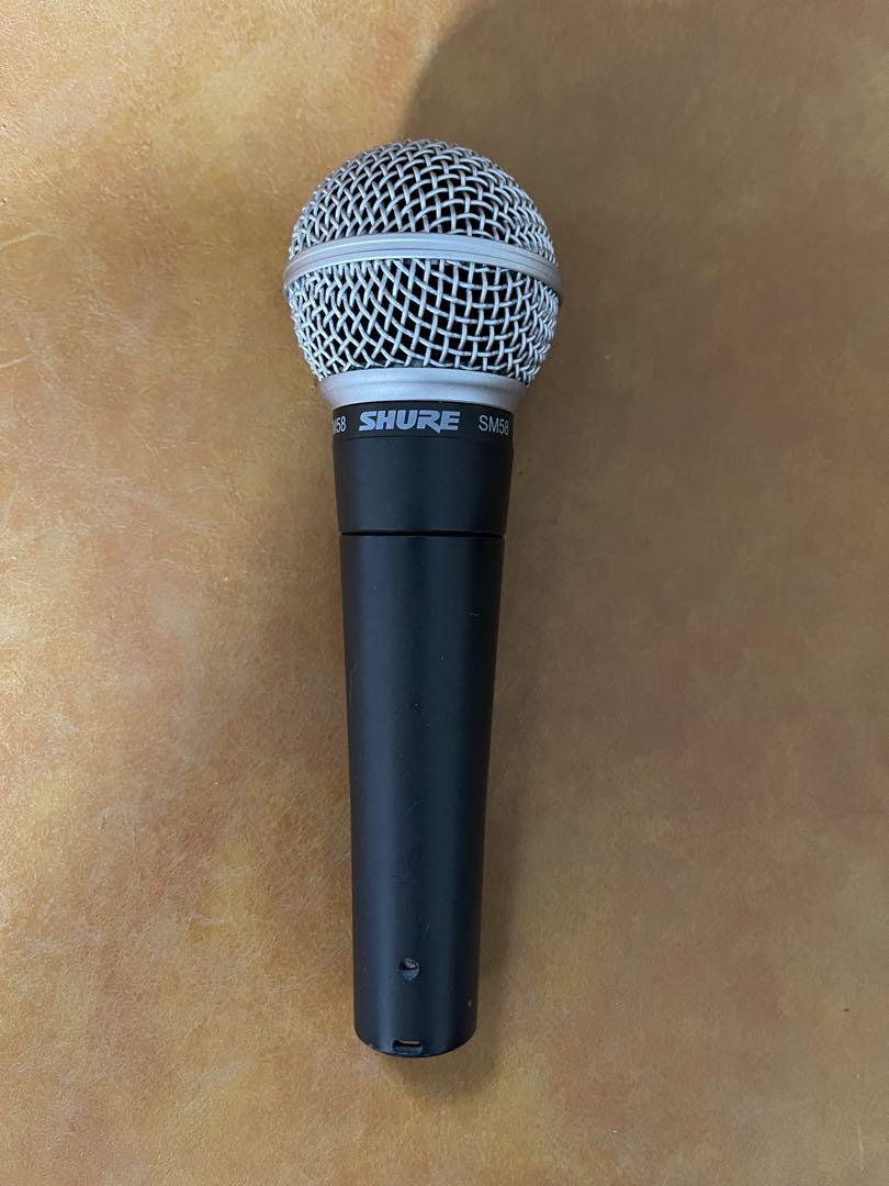 SHURE SM58 ダイナミックマイクと専用ケース