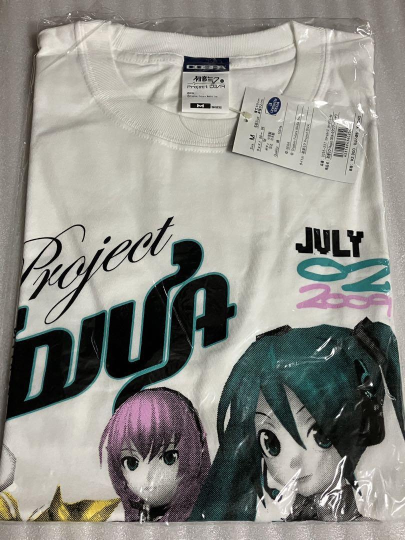 初音ミク -Project DIVA- ミクツアーＴシャツ Mサイズ ホワイト