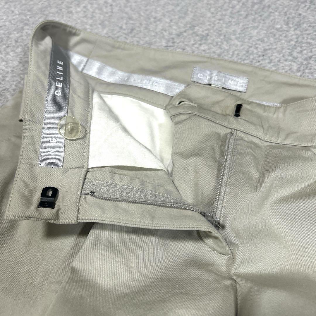 CELINE セリーヌ パンツ クロップド丈 ベージュ サイズ38 - メルカリ