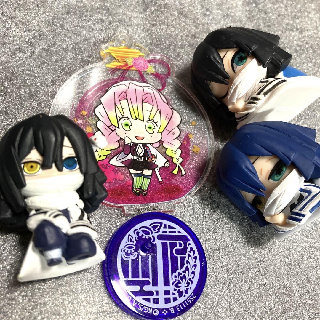 鬼滅の刃 伊黒小芭内 ＆ 甘露寺蜜璃 セット ミニ フィギュア