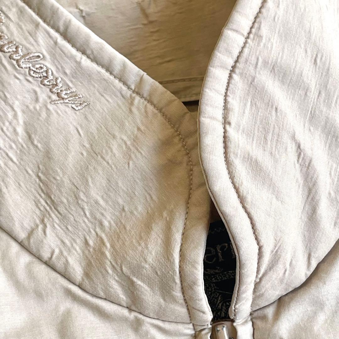 Burberrys ロゴ刺繍 裏地ノバチェック ジップ ブルゾン ジャケット S