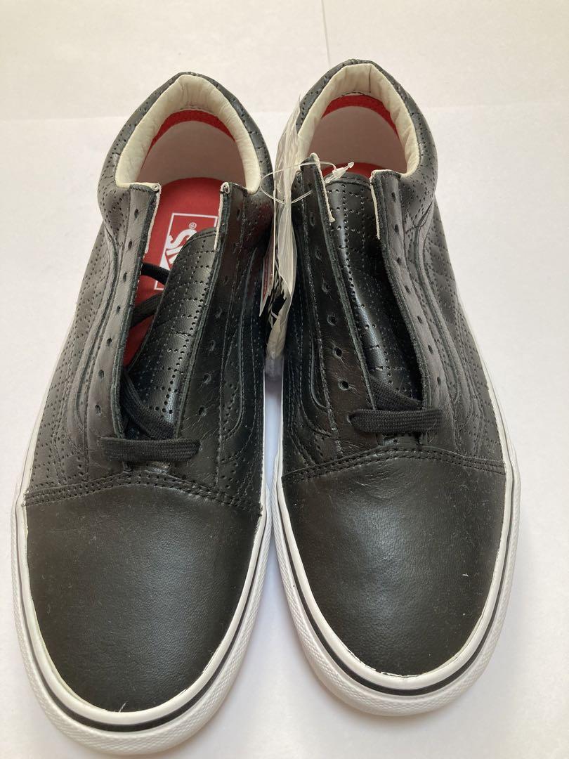 supreme ×vans オールドスクール コラボ レザー
