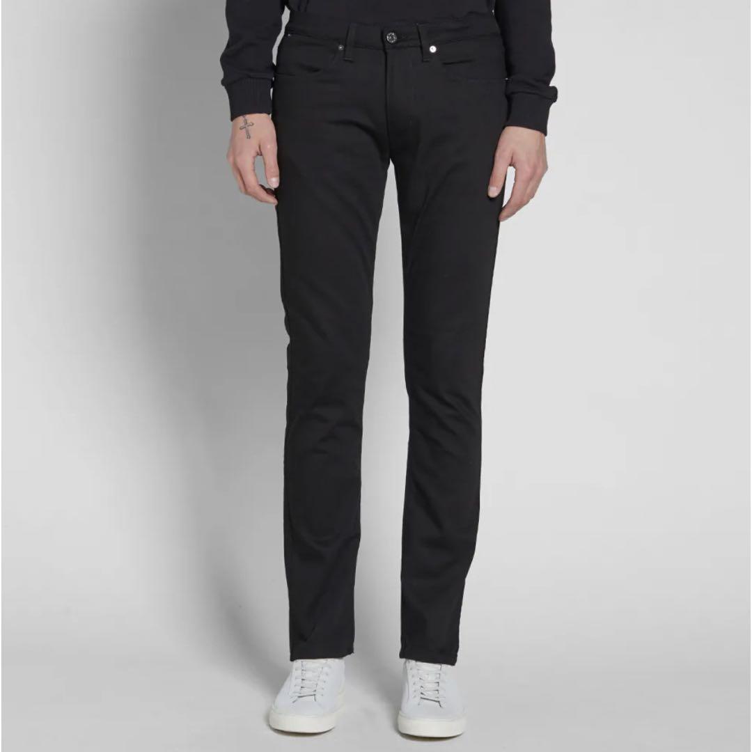 Acne Studios(Acne)(アクネストゥディオズ(アクネ)) / MAX STAY CASH/ストレートパンツ/31/コットン/BLK/無地  | 古着の販売・通販ならセカンドストリート