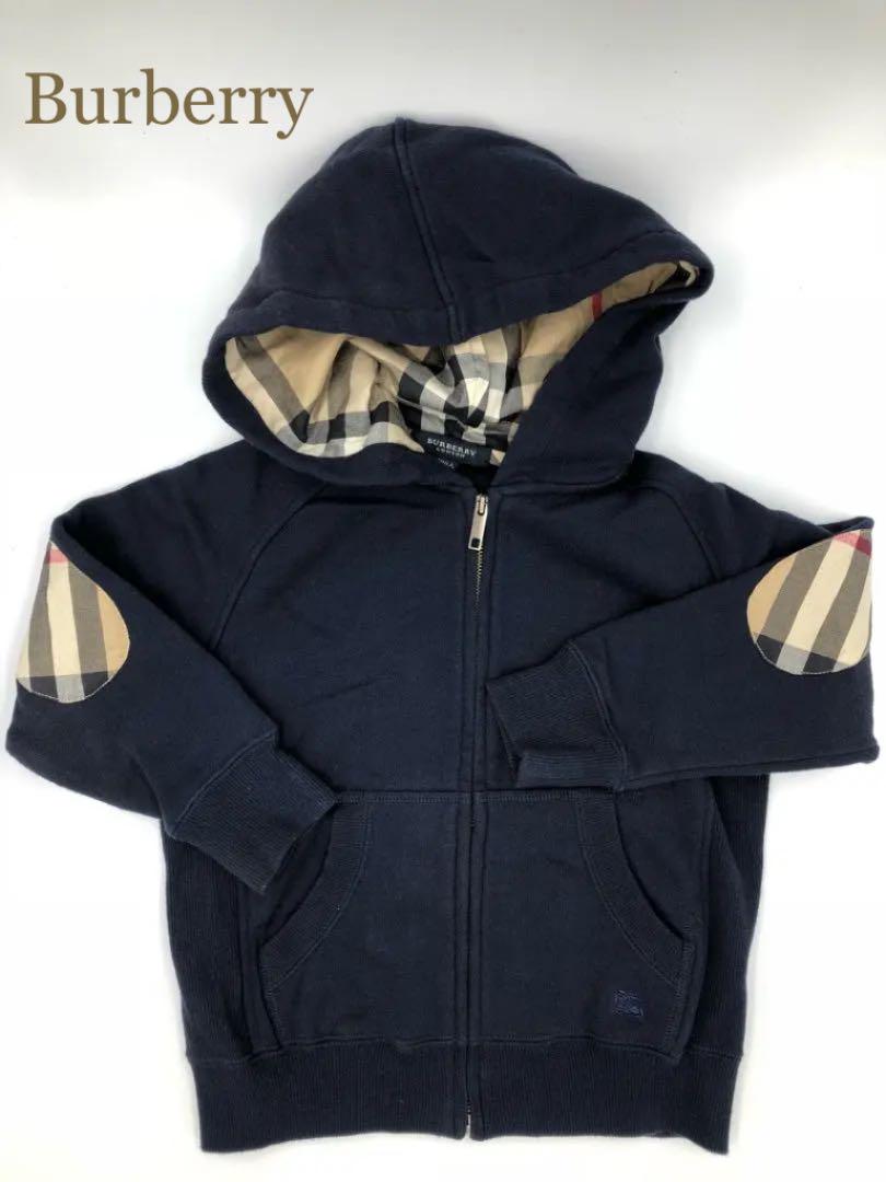 BURBERRY パーカー100cm ネイビー