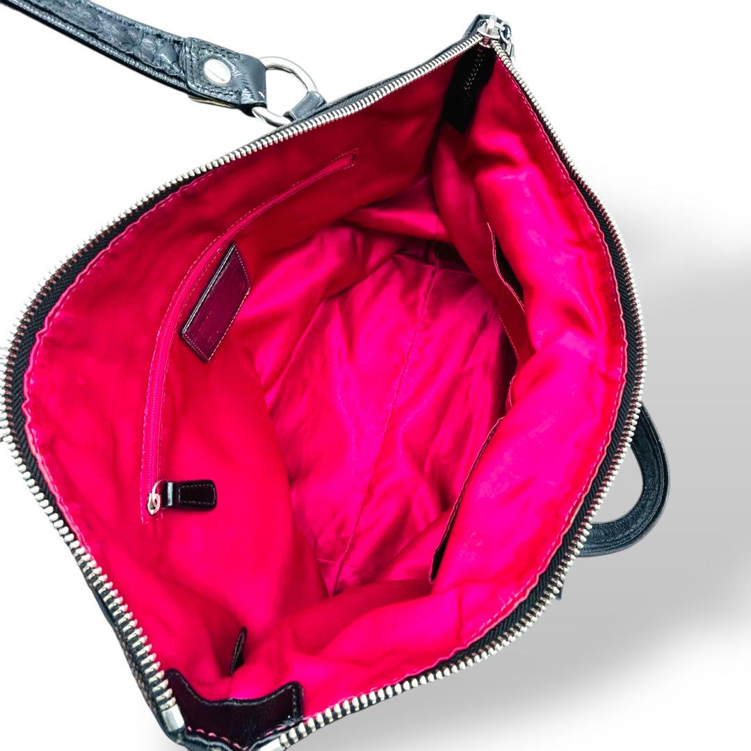 【大人気】COACH コーチ トートバッグ キャンバス ブラック系 良品 A4可 【大人気】COACH コーチ トートバッグ キャンバス ブラック系 良品 A4可
