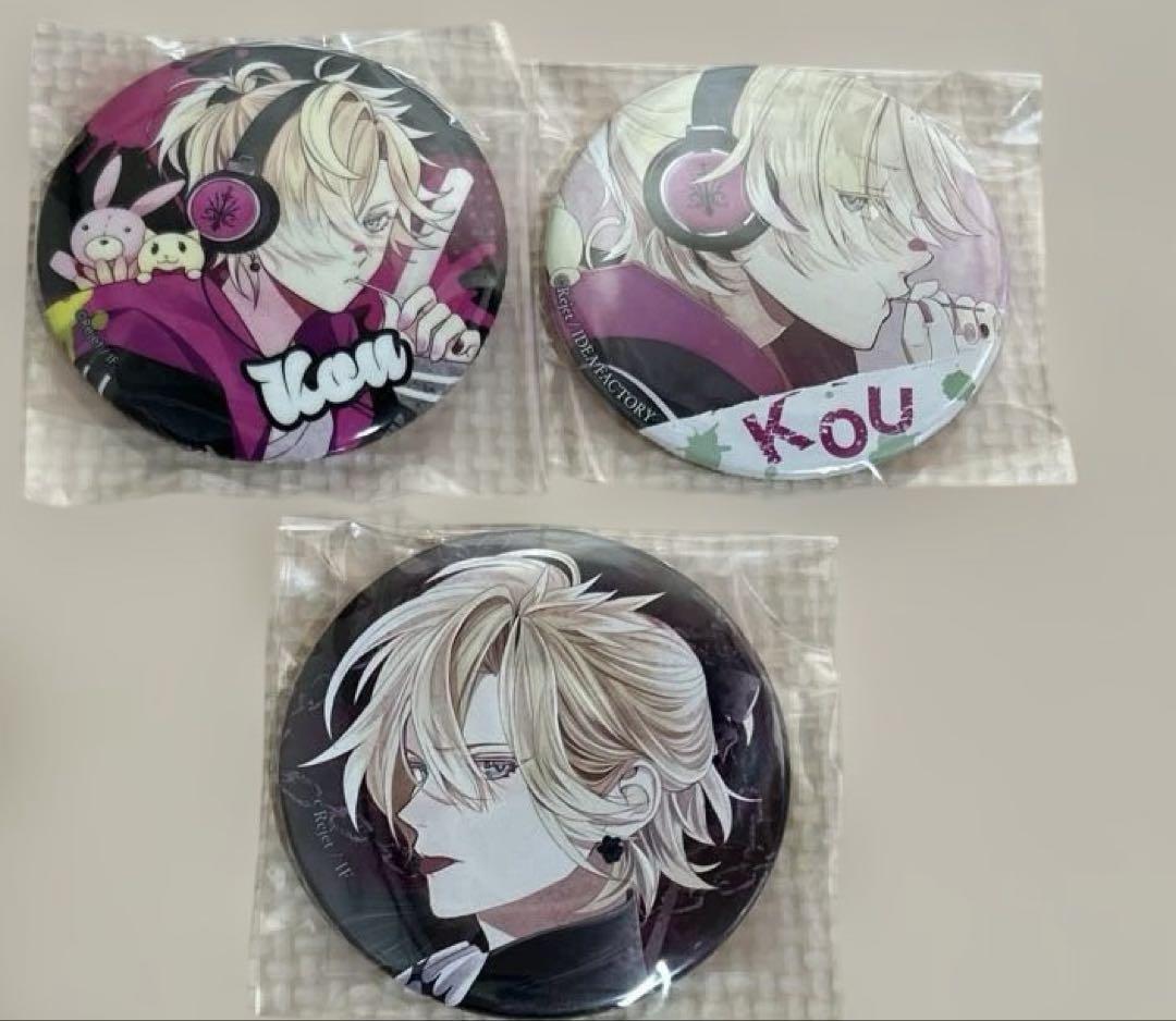 DIABOLIK LOVERS オンリーワンビッグ缶バッジ Vol.2 コウVer