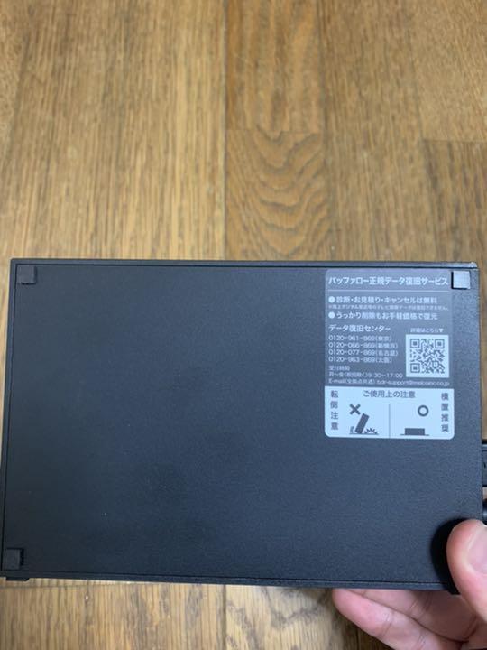 BUFFALO ブラック HD-AD4U3 dwbj1-m64154050809 外付けハードディスク 4TB 15%OFF