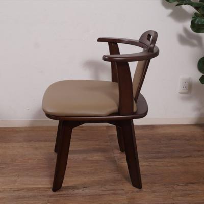 【新品・未使用】　 回転チェアー　ダイニング椅子　イス　 肘あて付き