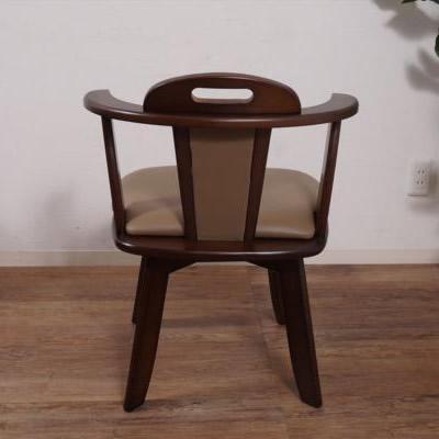 【新品・未使用】　 回転チェアー　ダイニング椅子　イス　 肘あて付き