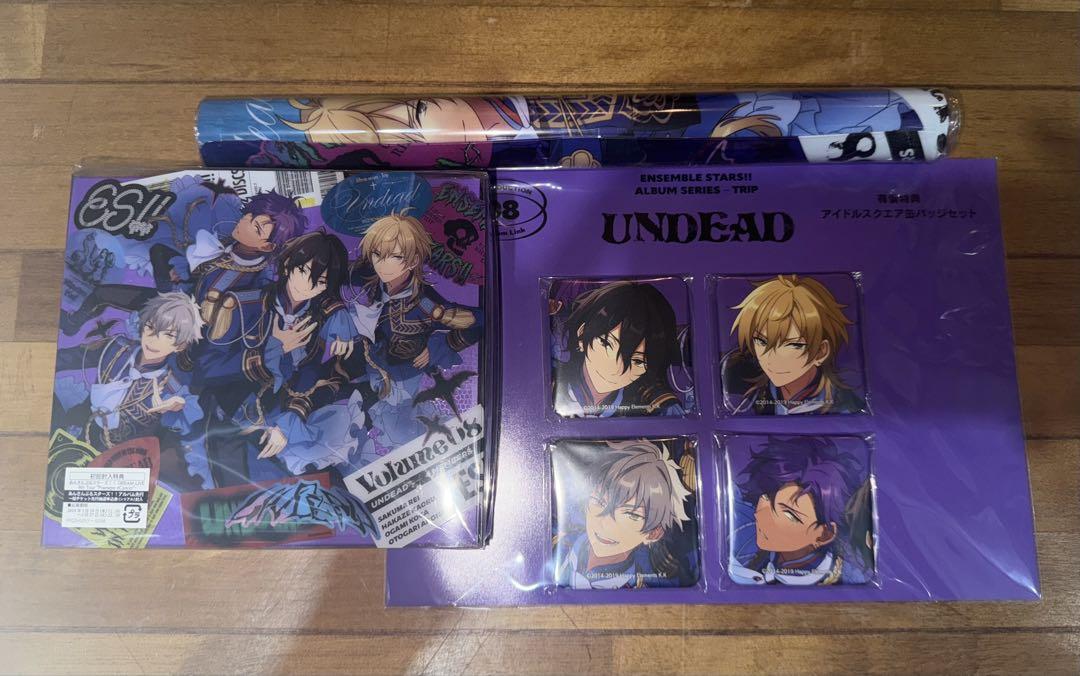 UNDEAD アルバム　初回限定版　缶バッジ付き