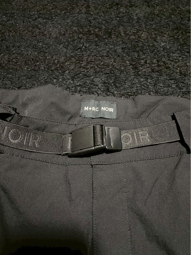 M+RC NOIR マルシェノア　ブラックカーゴパンツ