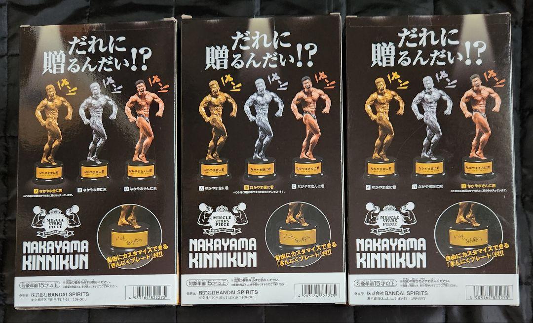 MUSCLE STARS PIECE　なかやまきんに君　～りそうの姿トロフィー～ MUSCLE STARS PIECE なかやまきんに君～りそうの姿トロフィー