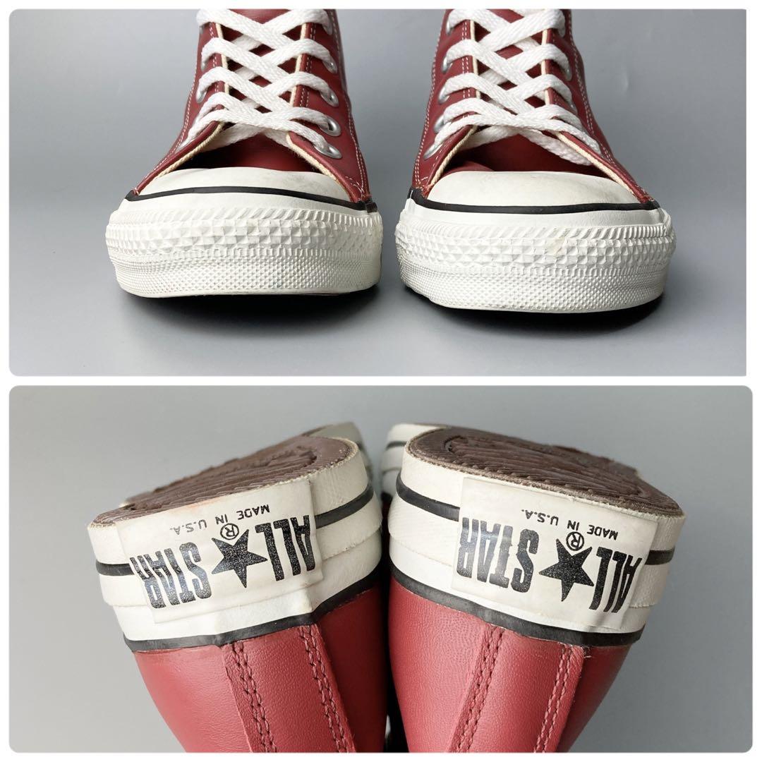 コンバース　オールスター　ハイカットMADE IN USA 赤24 cm コンバース CONVERSE メンズ レディース スニーカー