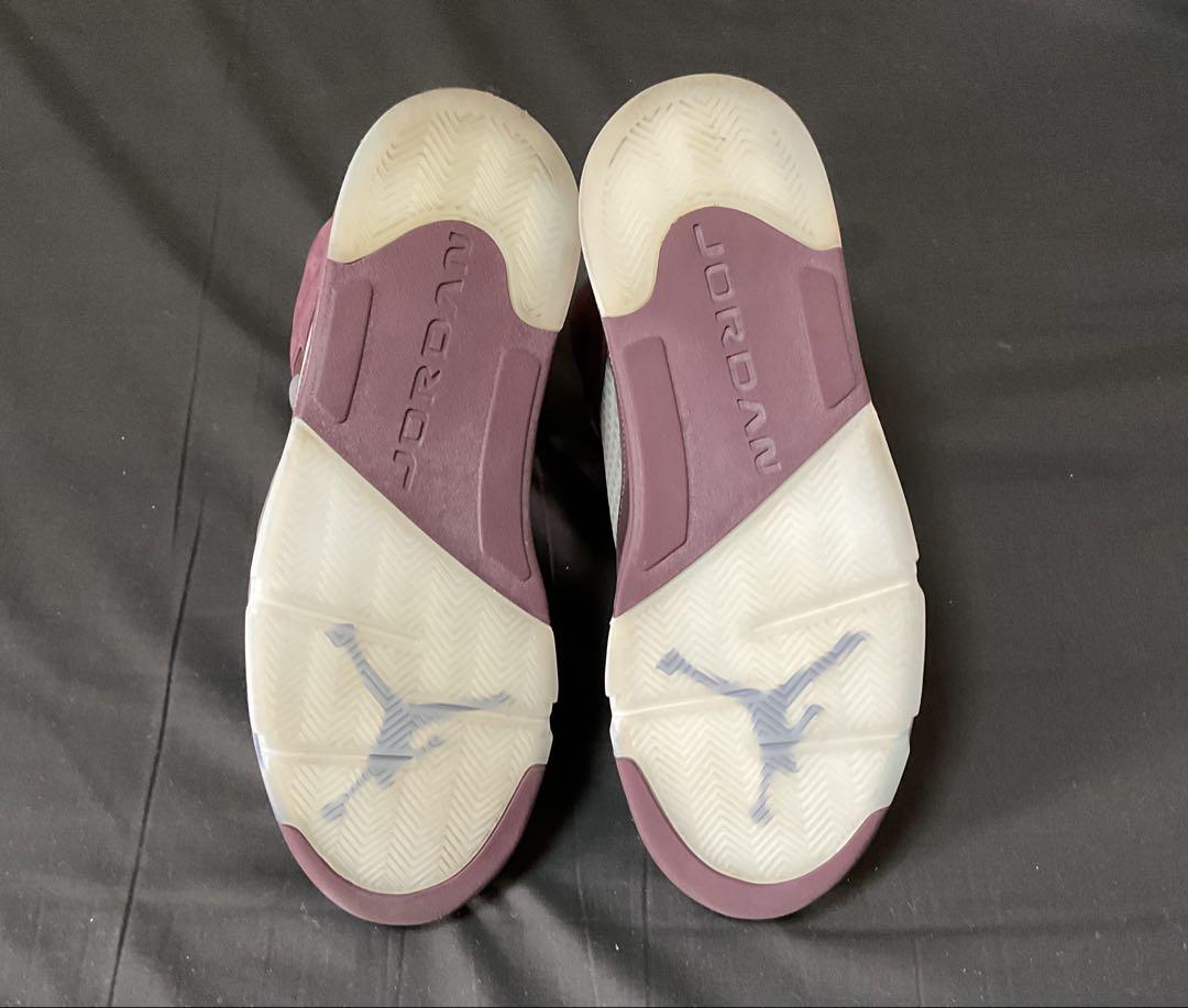 Jordan5 Retro Burgundy 30cm エアジョーダン 中古