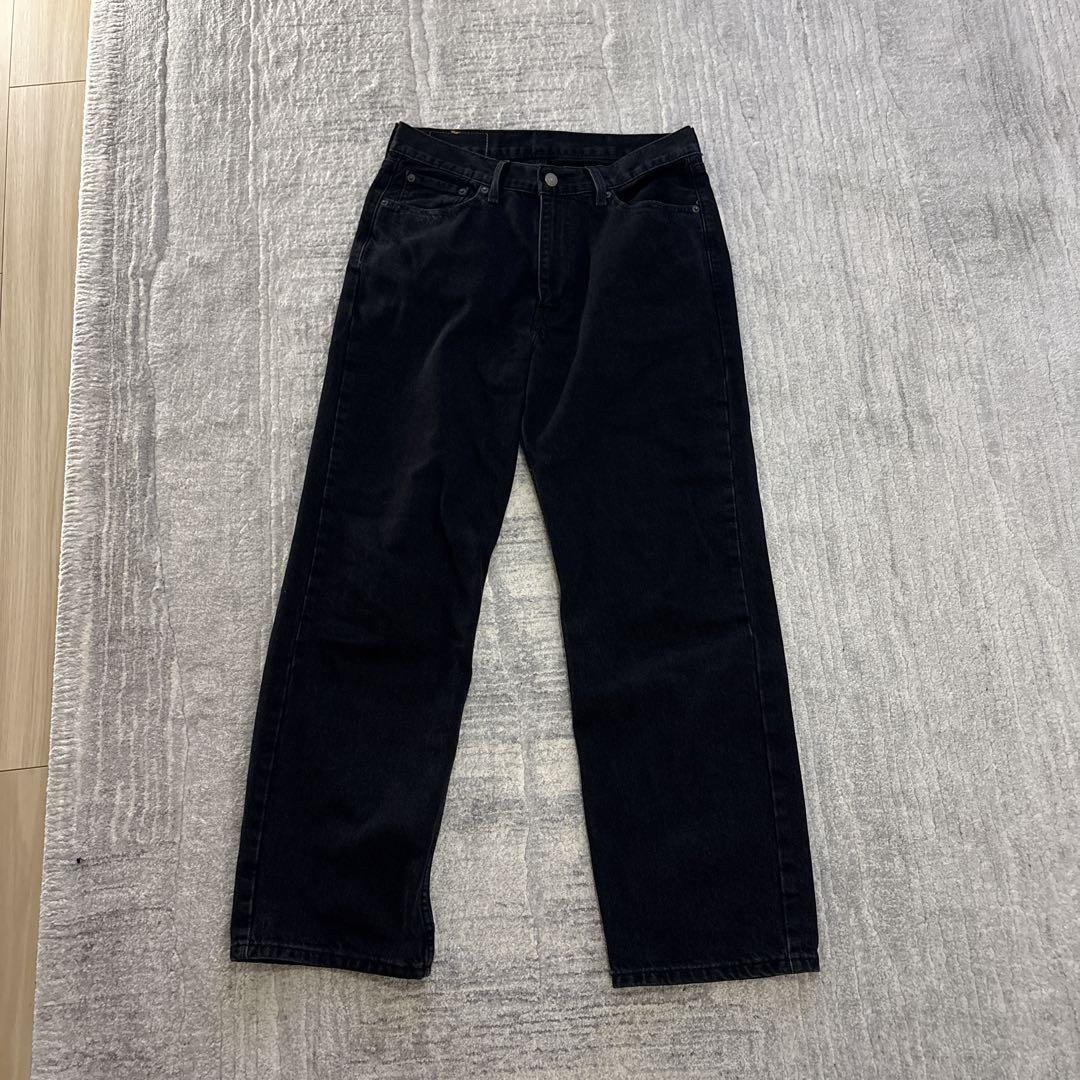 LEVI’S　565 97 LOOSE STRAIGHTブラックデニム W30