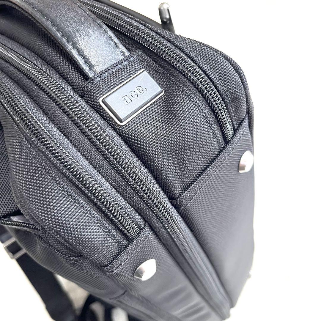 【美品】ace. ビジネスバッグ　3way B4収納　PC収納