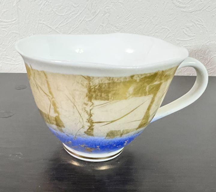 特別大特価 九谷 金箔彩 ティーカップ 5客 JLn9t-m64162369529 明山 九谷焼 大人気お得