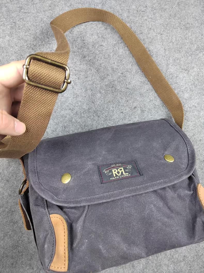 未使用 RRL ヴィンテージ キャンバス ショルダーバッグ メッセンジャーバッグ
