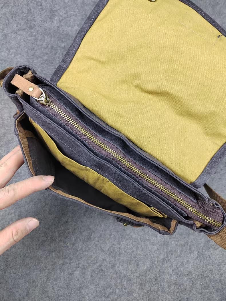 未使用 RRL ヴィンテージ キャンバス ショルダーバッグ メッセンジャーバッグ