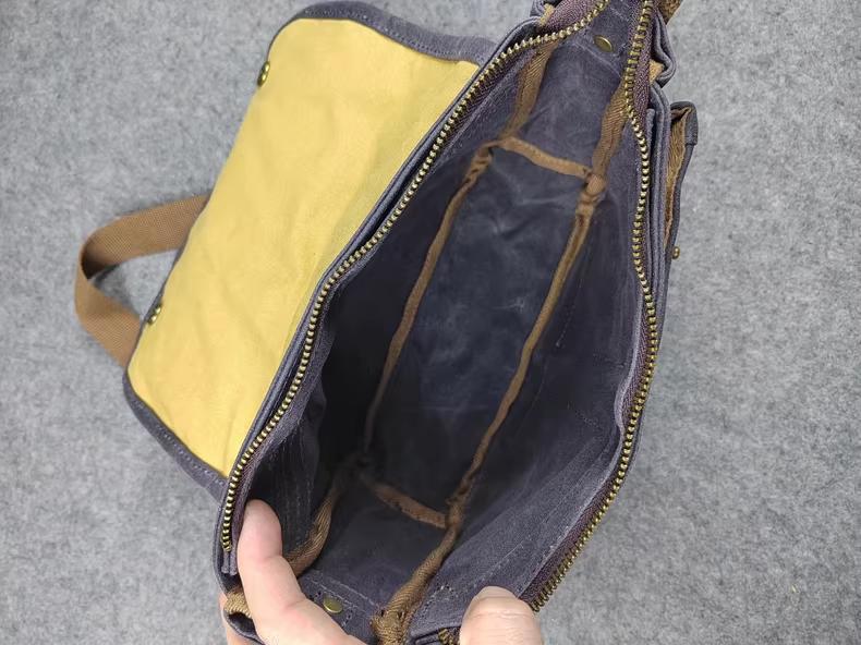 未使用 RRL ヴィンテージ キャンバス ショルダーバッグ メッセンジャーバッグ