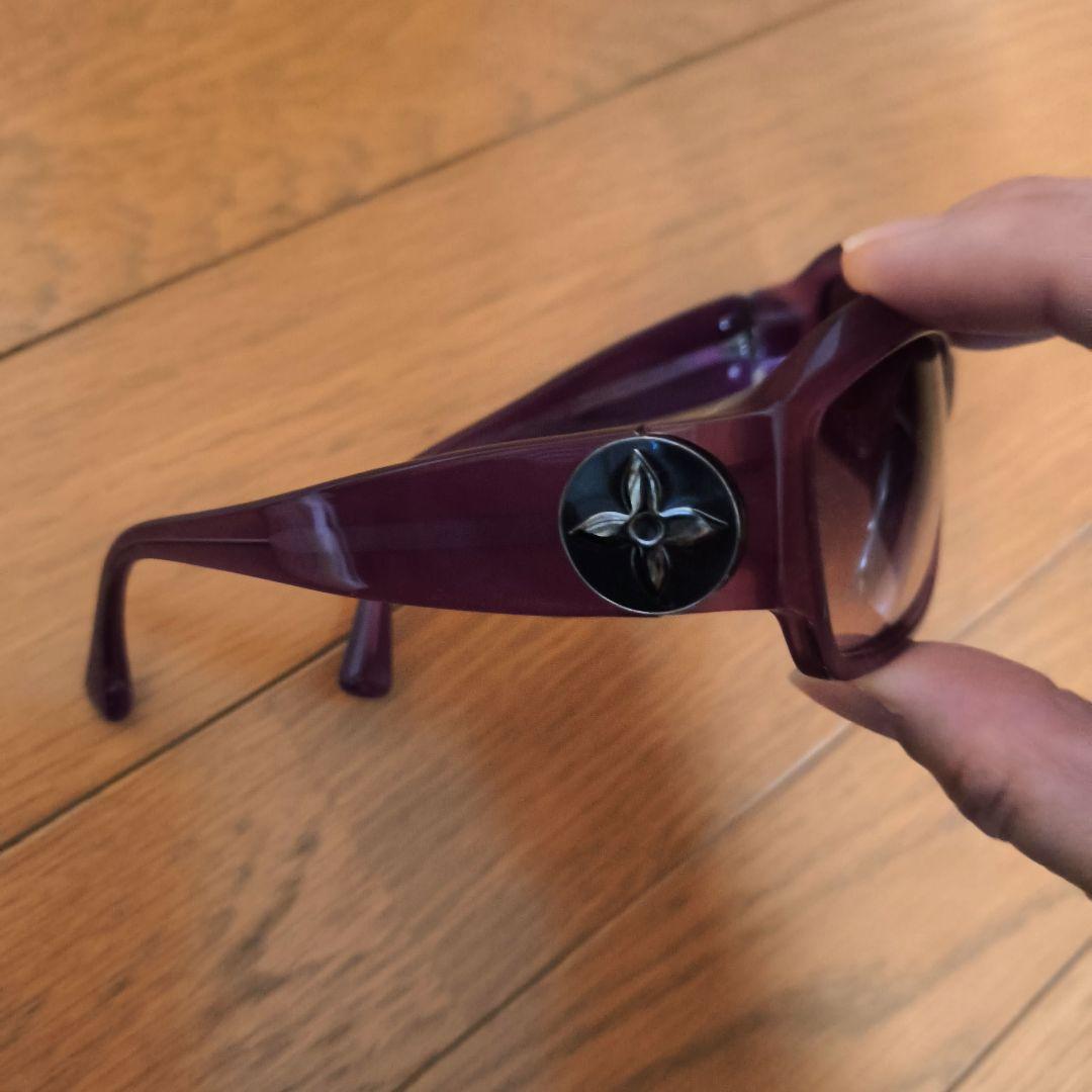 Louis Vuitton パープル サングラス
