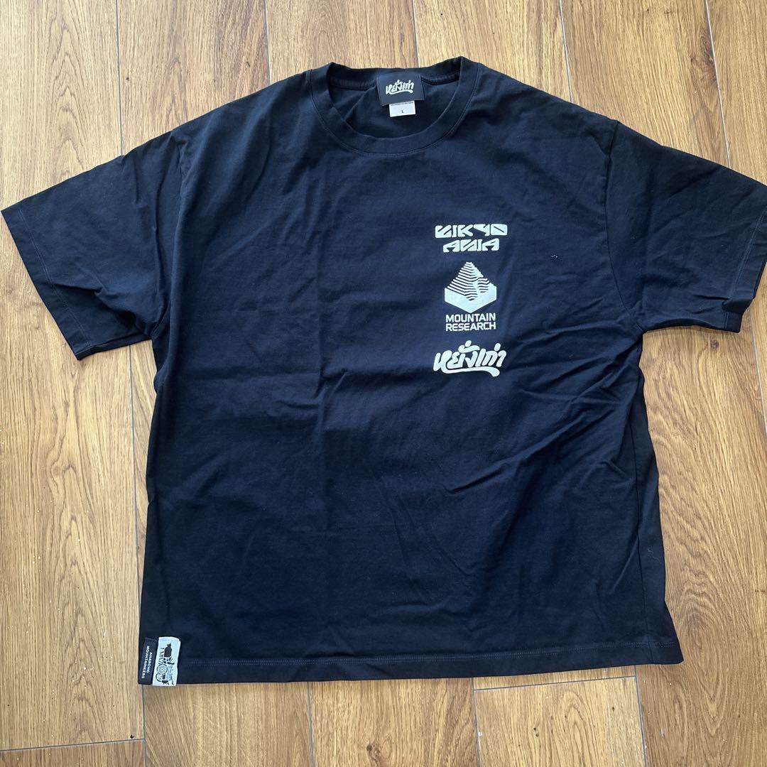 マウンテンリサーチ×影響亜細亜×ヤンガオ Tシャツ L黒 - メルカリ