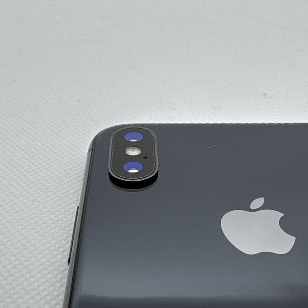 【美品】 iPhone X 256GB スペースグレイ au