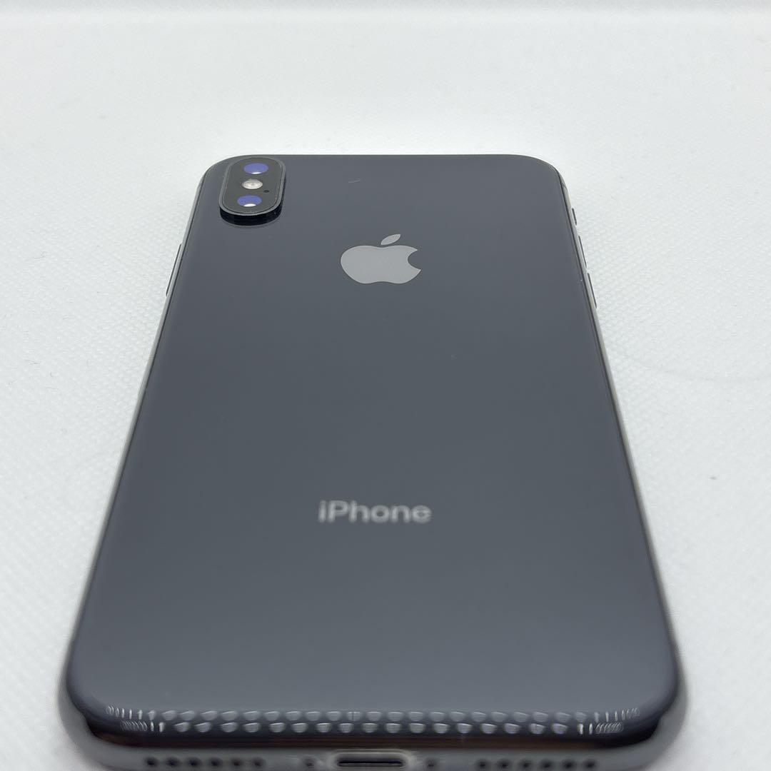 【美品】 iPhone X 256GB スペースグレイ au