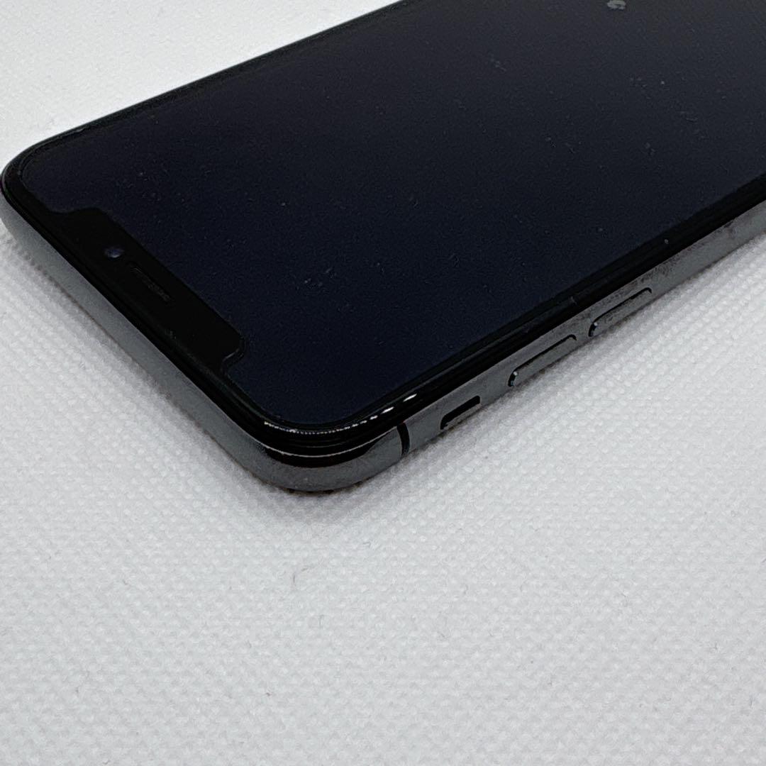 【美品】 iPhone X 256GB スペースグレイ au