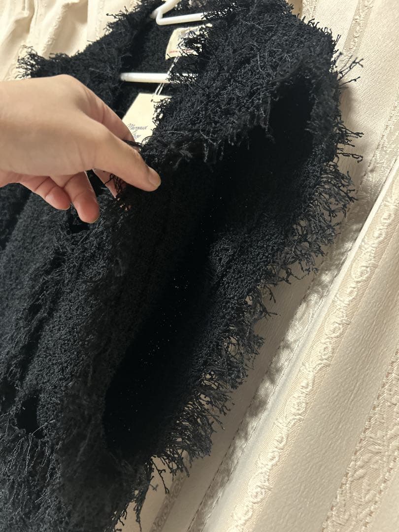 ✨新品✨MARGAUX VINTAGE シャネルベスト BLACK