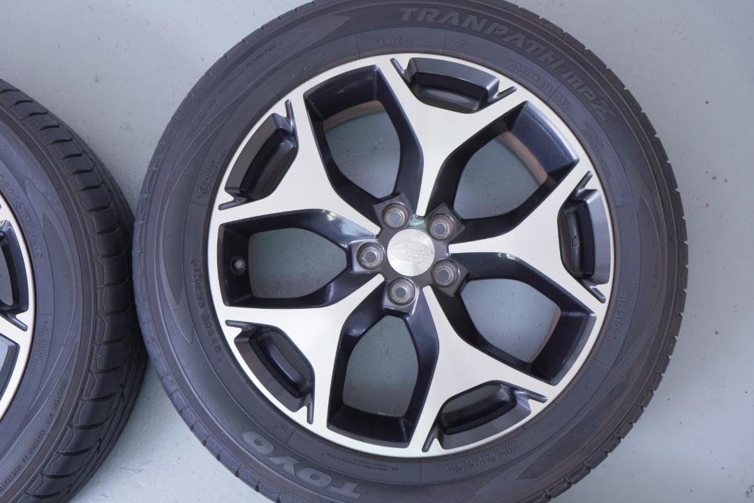 スバル SJ フォレスタ 純正 18インチ 225/55R18 4本セット