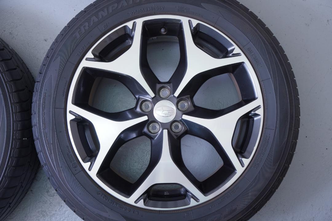 スバル SJ フォレスタ 純正 18インチ 225/55R18 4本セット