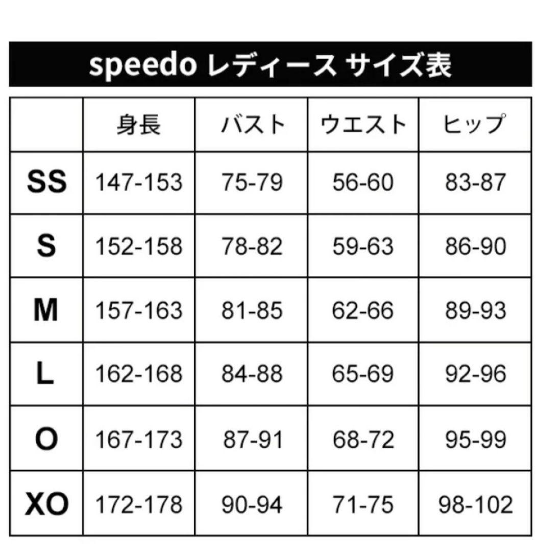 Speedo スポーツ用水着 Mサイズ ネイビー/マルチカラー
