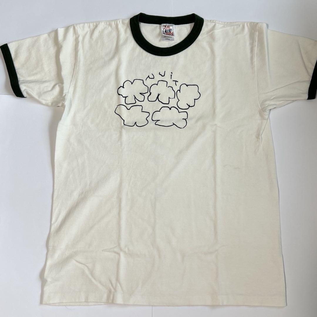 llnuit リンガーT beige×green （L）