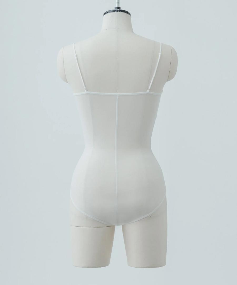 5/18限定値下 yo biotop Cotton mesh bodysuit- 5/18限定値下 yo biotop Cotton mesh bodysuit-