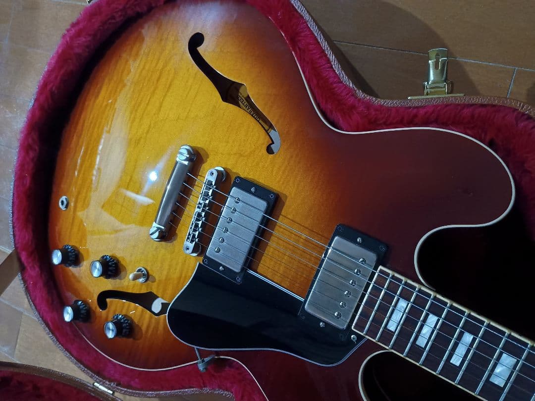 Gibson ES-335 figured サンバースト - メルカリ