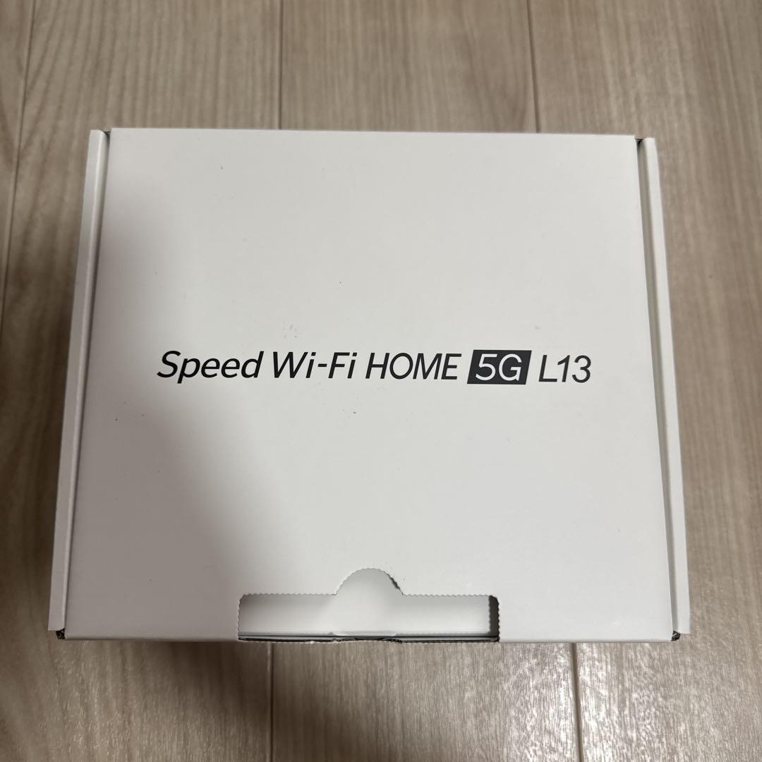 【新品・未使用】UQ WiMAX Speed Wi-Fi HOME 5G L13