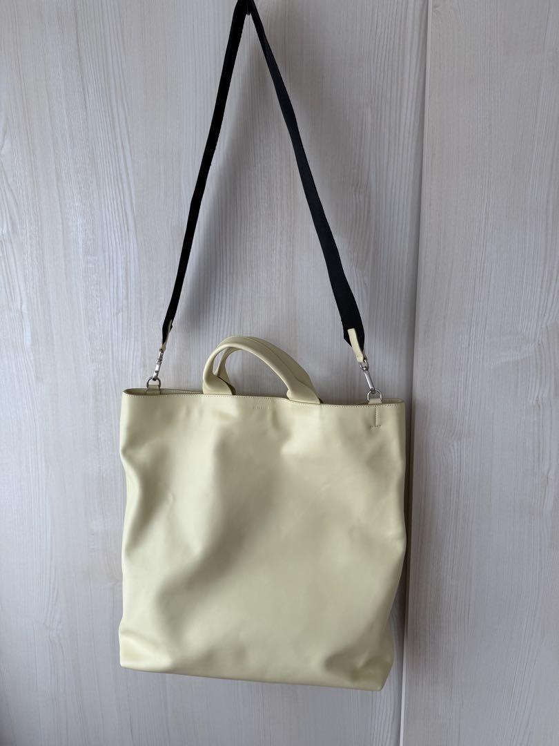 【新品未使用】JIL SANDER 2wayレザー　トートバッグ　xiao