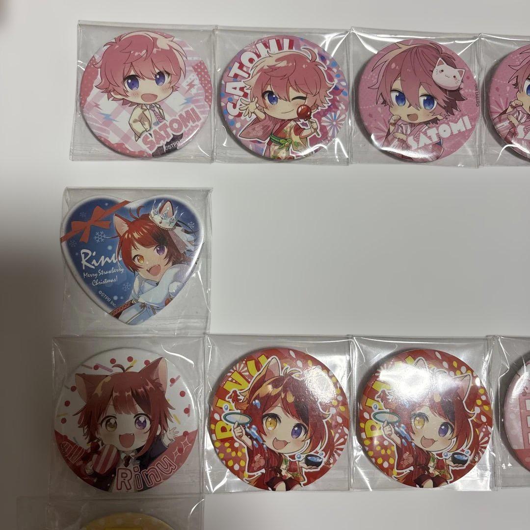 すとぷり 缶バッジ バラ売り さとみ 莉犬 ころん るぅと ななもり 全員