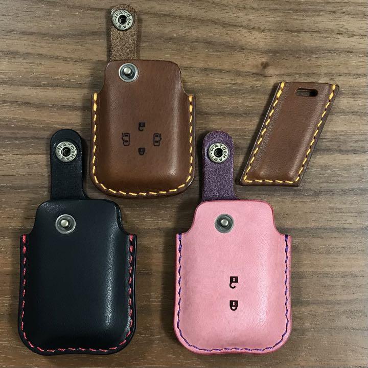 トヨタ スマートキーケース エネオス エネキーケース セット 本革