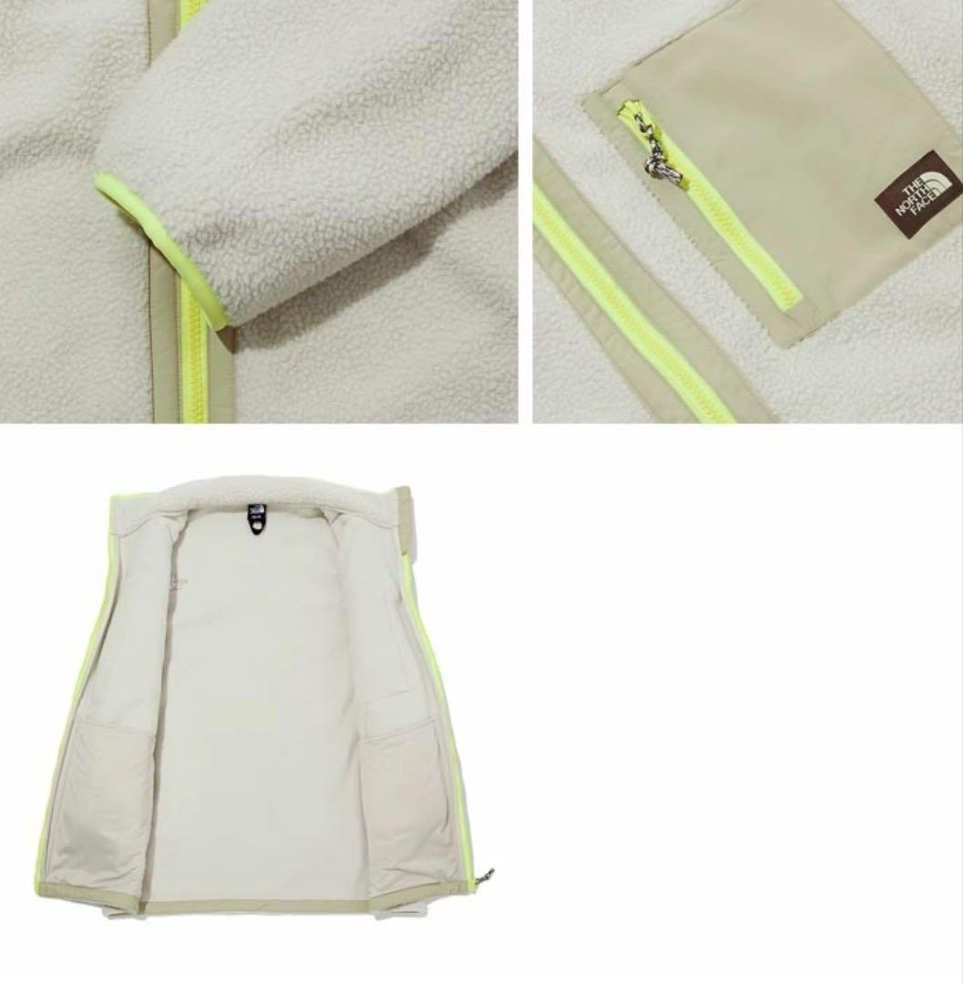 新品⭐️ノースフェイス フリースジャケット ベージュ M 韓国限定 新品⭐️ノースフェイス フリースジャケット ベージュ M 韓国限定