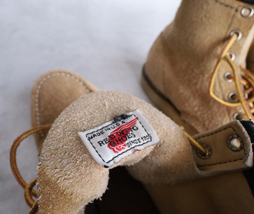 90s REDWING 8173 アイリッシュセッター スエード US7.5E