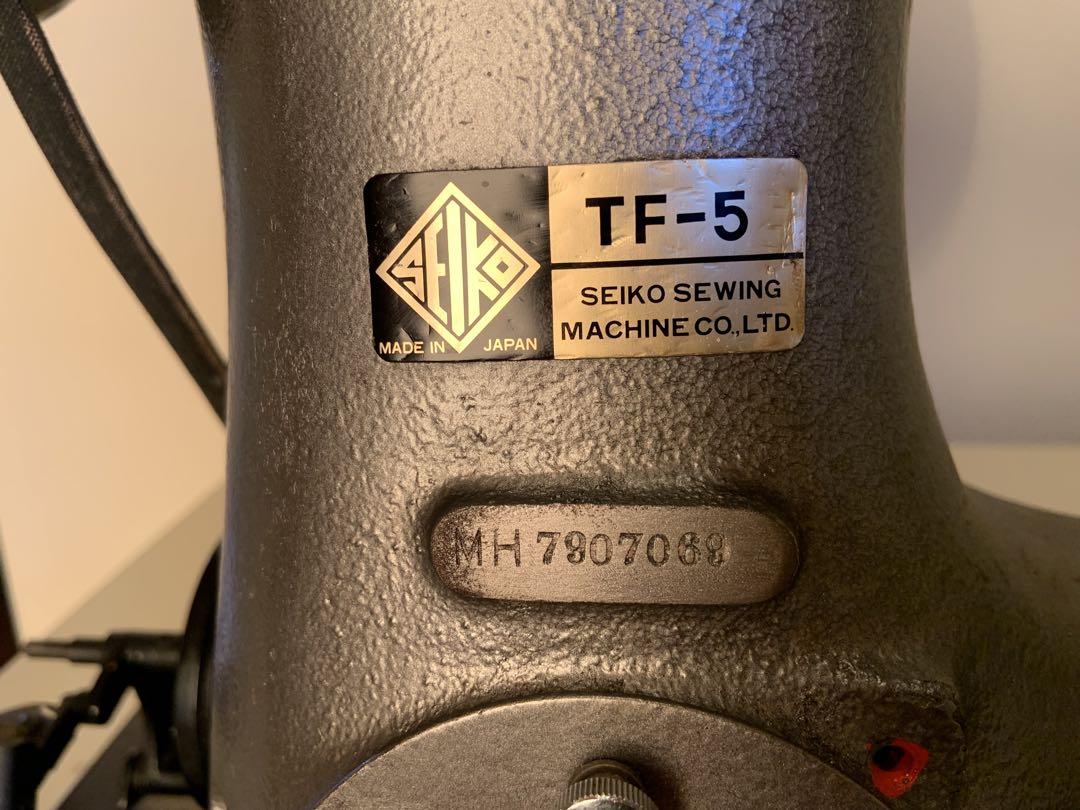 SEIKO\セイコー腕ミシン TF-5クラッチモーターレザーミシン工業ミシン 画像6
