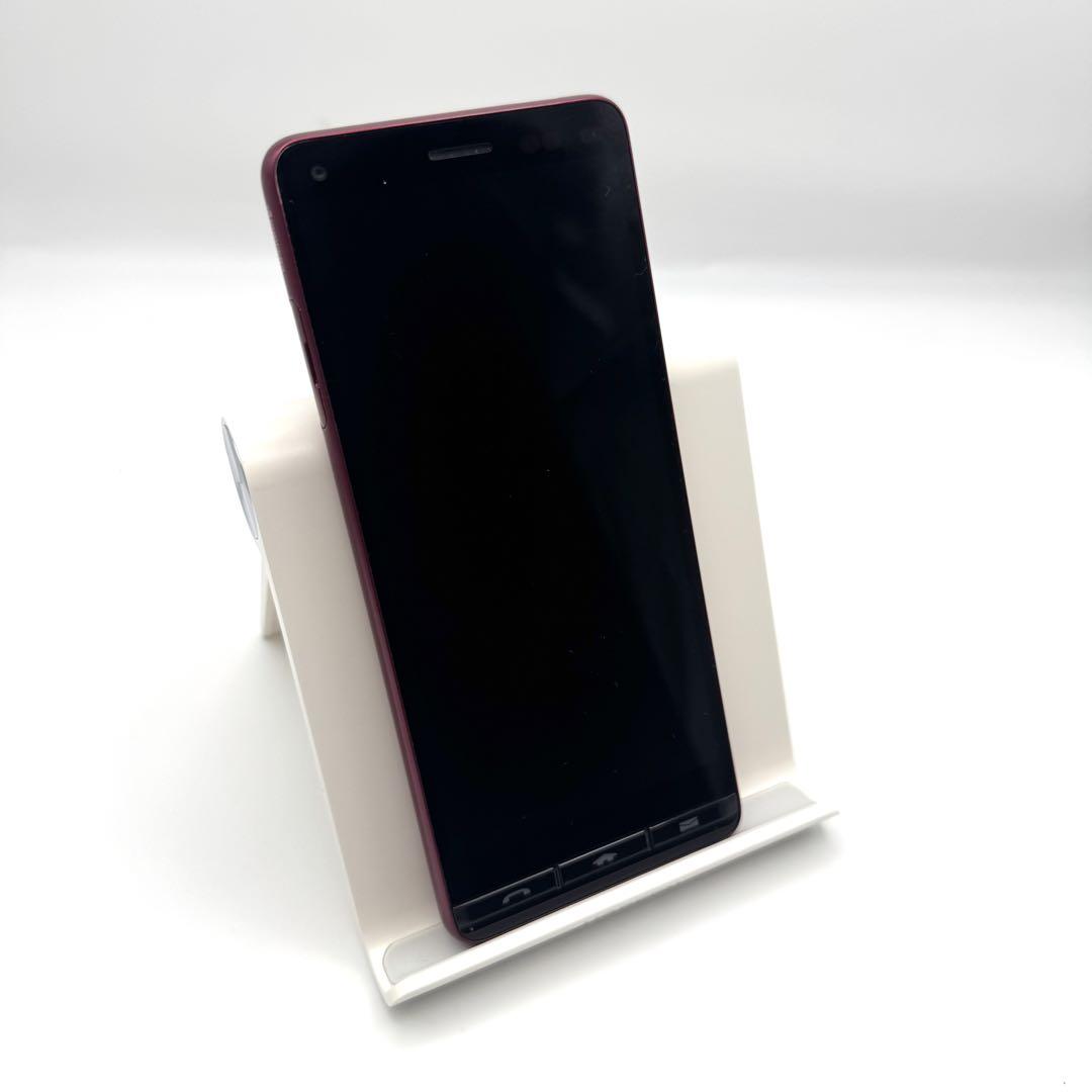 美品 BASIO4 KYV47 32GB スマートフォン スマホ ワインレッド