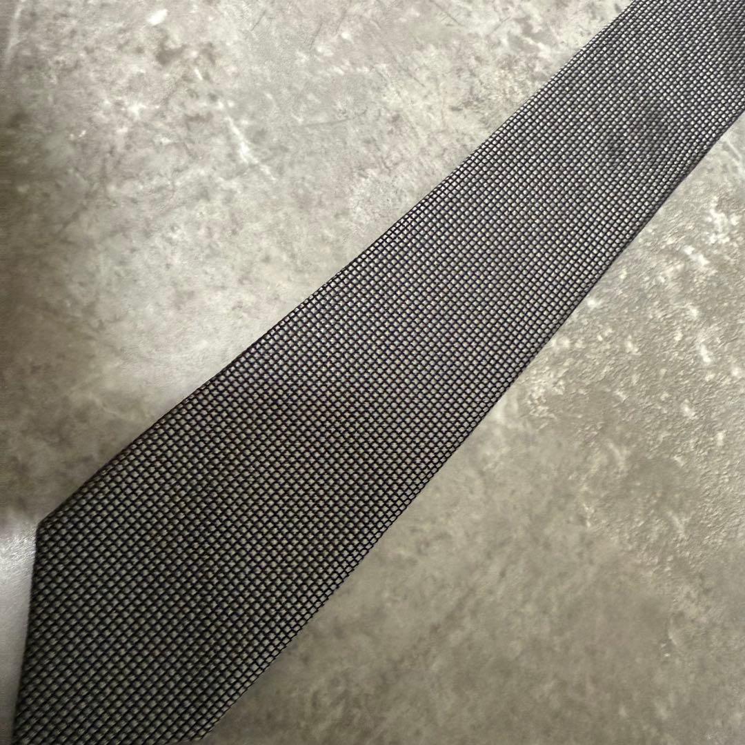 【✨美品✨】Dominique France ネクタイ シルバー系 結婚式 高級