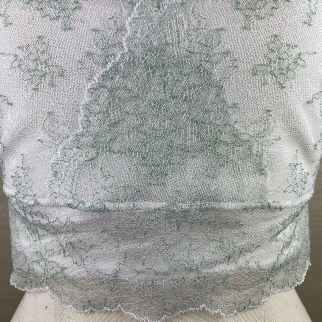 【はなぴん新製品】美楽っく 和装ブラジャー　ペパーミント　ＬとM