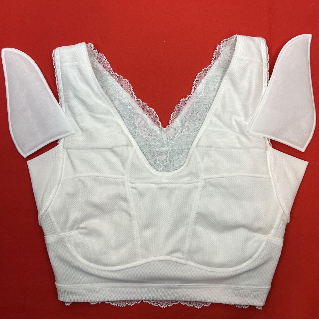 【はなぴん新製品】美楽っく 和装ブラジャー　ペパーミント　ＬとM