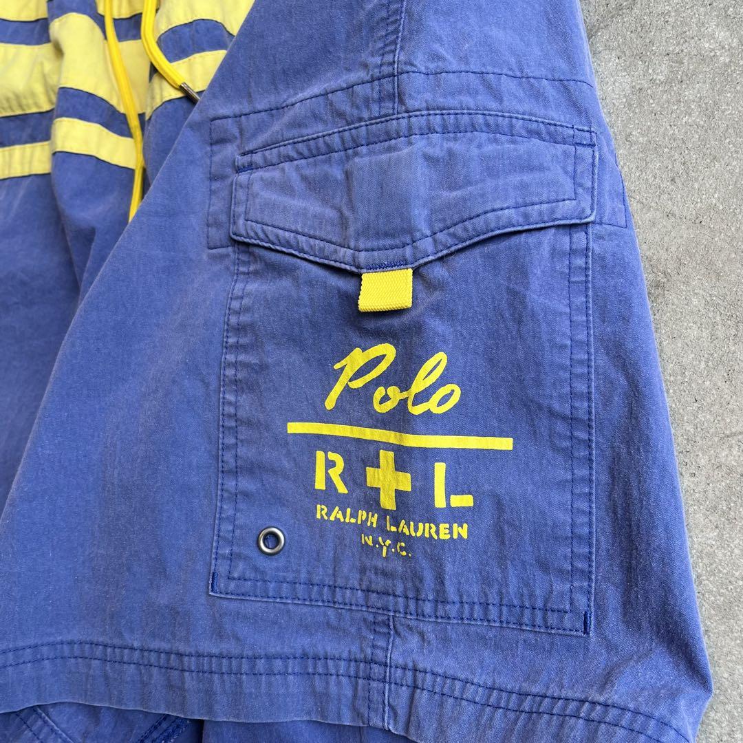90s Ralph Lauren バギーワイドスイムショーツ L